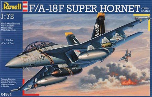 Revell 04864 F/A-18F Super Hornet / twin seater 1/72