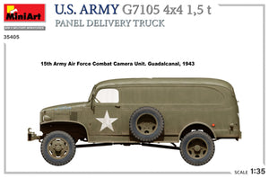 MiniArt 35405 US ARMY G7105 4х4 1.5 t PANEL DELIVERY TRUCK 1/35 – image 4