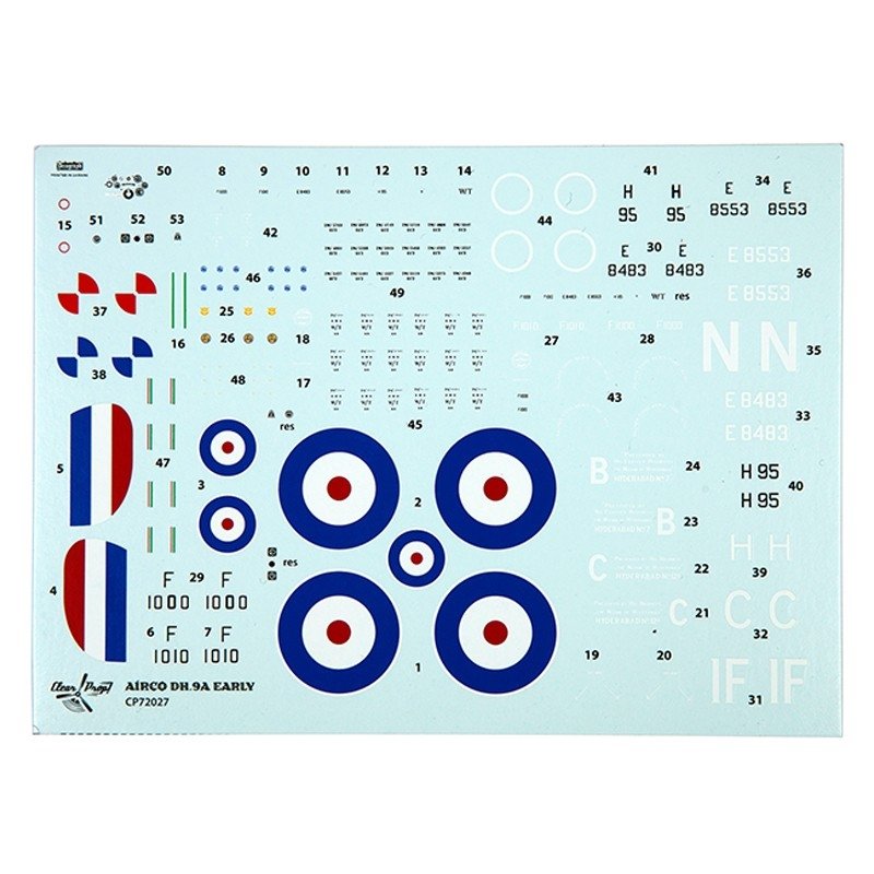 Clear Prop! CP72027 Airco DH.9a (early version) ADVANCED KIT 1/72 – image 17