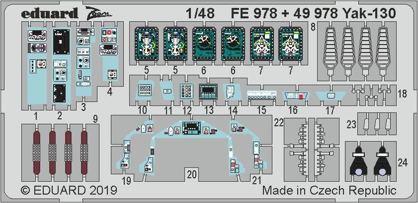 Eduard BIG49225 Yak-130 ZVEZDA 1/48 – Bild 4
