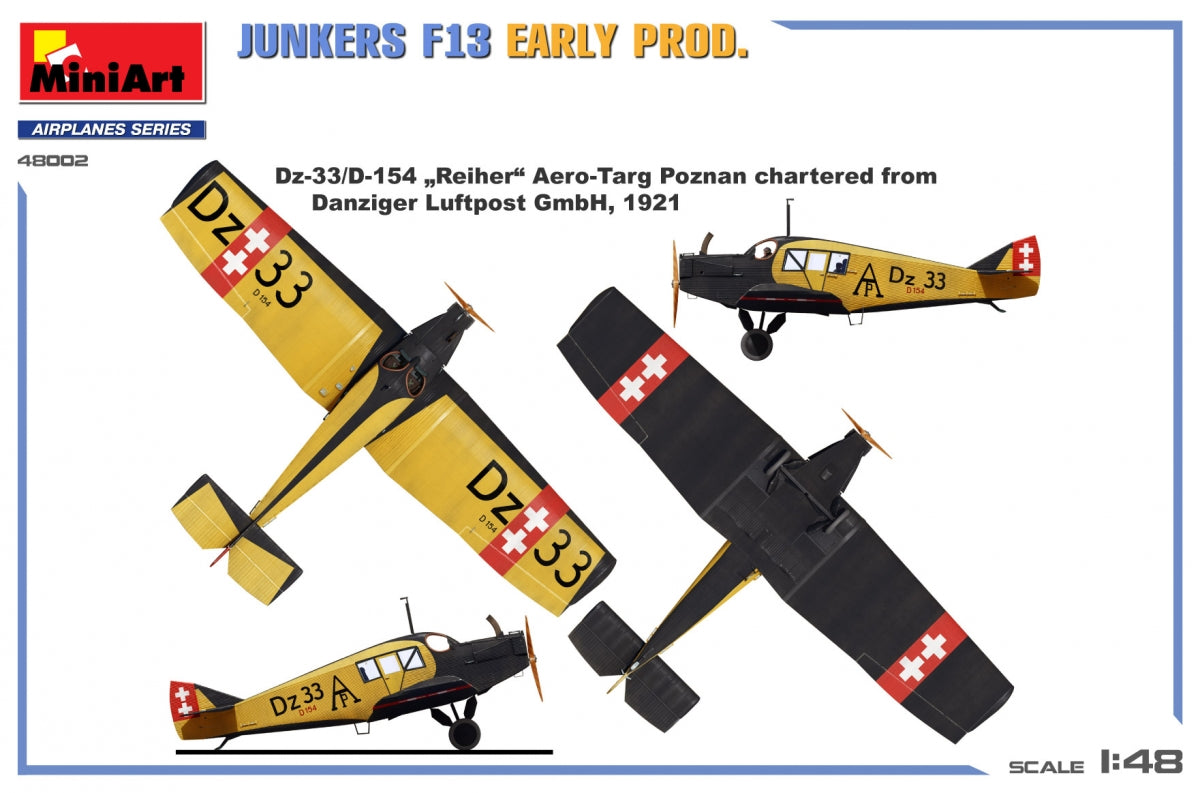 MiniArt 48002 JUNKERS F13. EARLY PROD 1/48 – image 23