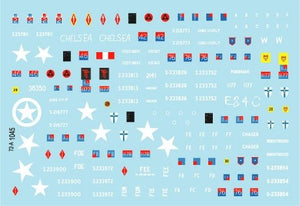 Star Decals 72-A1045 Royal Artillery # 1. 75th D-Day Special. The Big Guns - Sexton, Priest, Wolverine and Achilles 1/72 – image 3