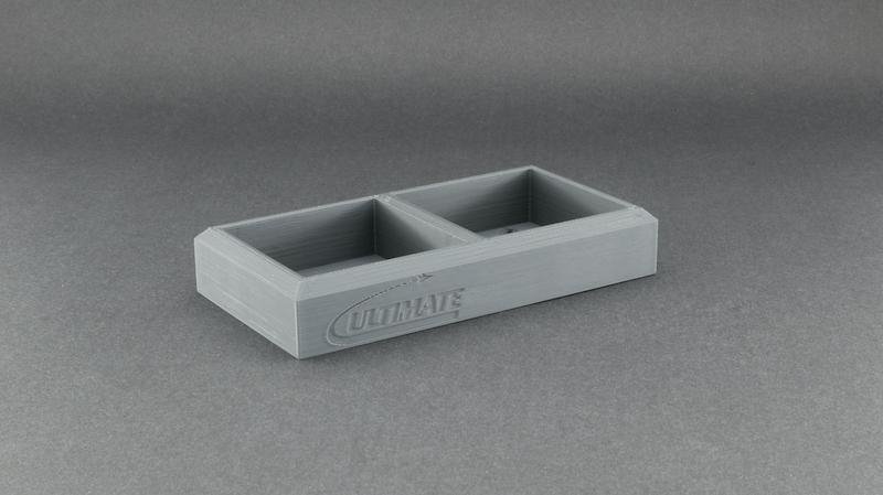 Porte-bouteille de colle double Ultimate Modeling UMP138 (pour Tamiya) Gris