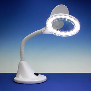 Lightcraft LC8082LED-EU LED Compact Flexi Magnifier Lamp (EU Plug) – image 4