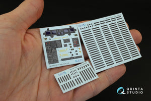 Quinta Studio QD48091 UH-1Y Venom 3D-Printed &amp;amp; colored Interior on decal paper (for Kitty Hawk kit) 1/48 – image 2