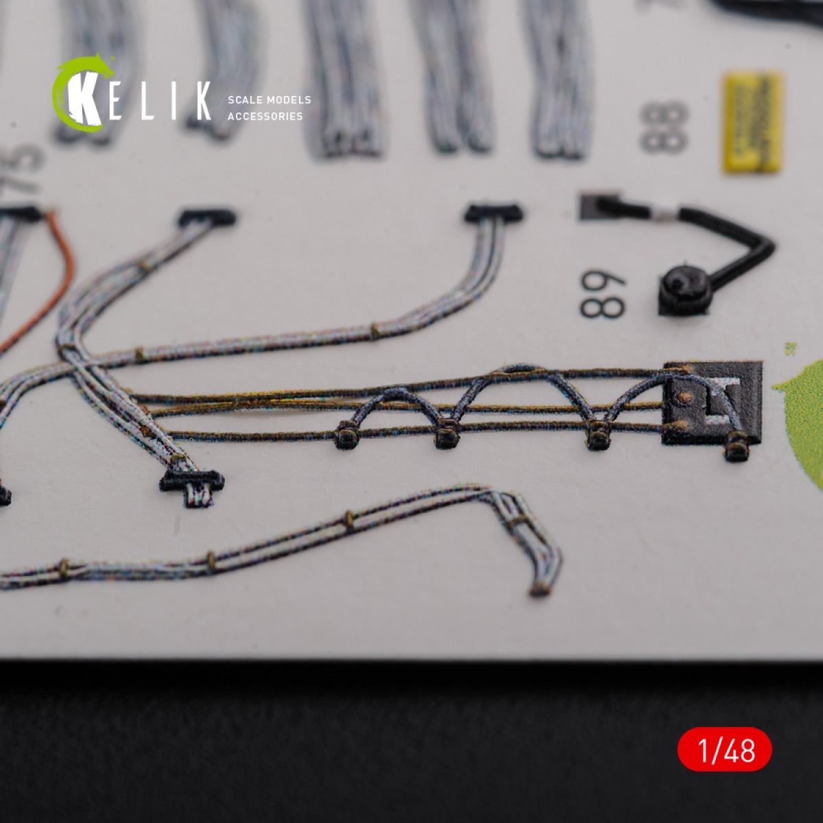 KELIK K48091 CH-46E Cargo compartment interior 3D decals for Academy kit 1/48 – obrázek 13