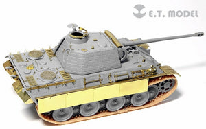 ET Model E72-009 WWII German Panther G For DRAGON Kit 1/72 – immagine 5