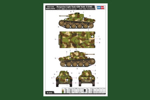 Hobby Boss 82479 Hungarian Light Tank 43M Toldi III(C40) 1/35 – Bild 3