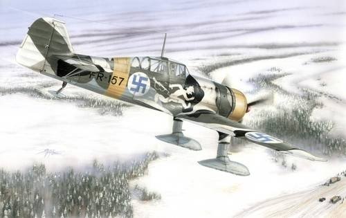 Special Hobby 72116 Fokker D.XXI 4. sarja Wing with Slots 1/72