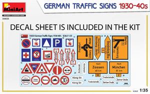 MiniArt 35633 GERMAN TRAFFIC SIGNS 1930-40s 1/35 – image 3