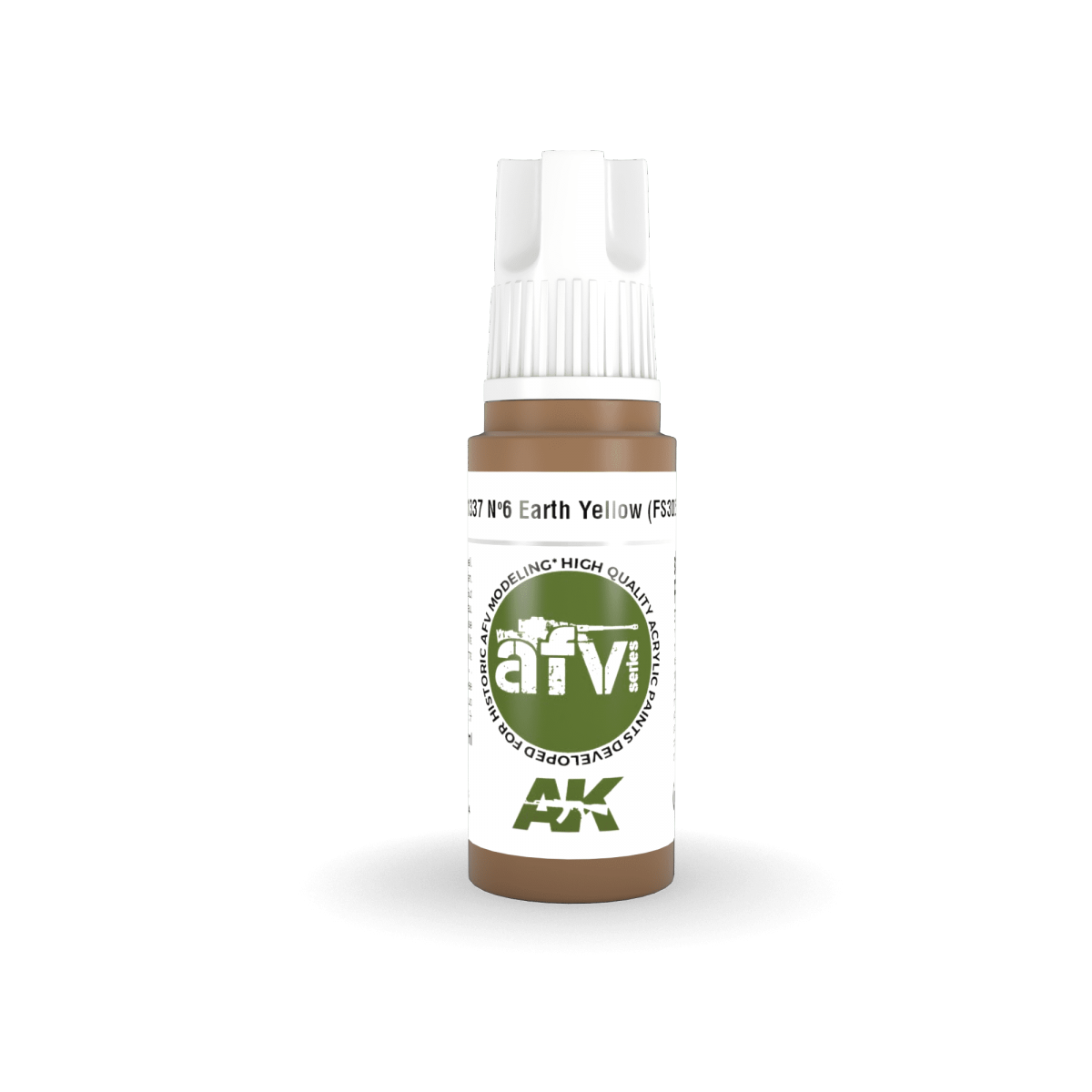 AK Interactive AK11337 Nº6 Earth Yellow (FS30257) 17ml – zdjęcie 2