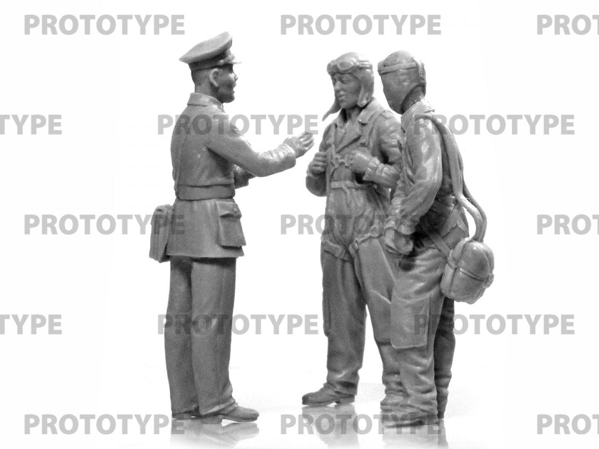 ICM 32115 WWII China Guomindang AF Pilots 1/32 – immagine 4