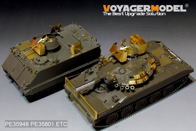 Voyager Model PE35948 Modern US M551 Sheridan Airborne Tank (Vietnam War) For TAMIYA 35365 1/35 – immagine 2