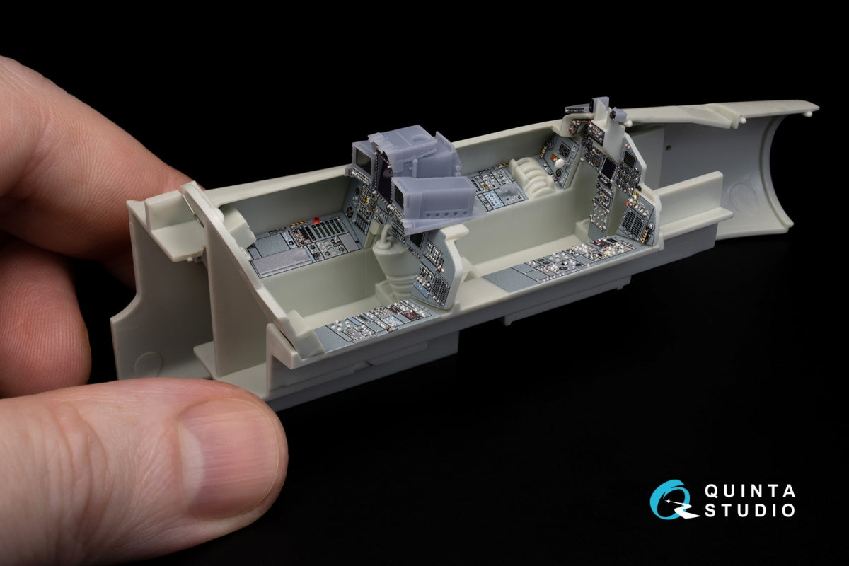 Quinta Studio QD+48263 Tornado GR.4 3D-Printed &amp;amp; colored Interior on decal paper (Revell) (with 3D-printed resin parts) 1/48 – Bild 15