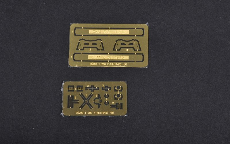 Trumpeter 05790 German Zerstorer Z-28 (1945) 1/700 – image 9