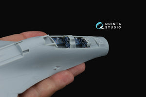 Quinta Studio QD+72177 Su-30MKK 3D-Printed &amp;amp; colored Interior on decal paper (Trumpeter) (with 3D-printed resin part) 1/72 – immagine 12