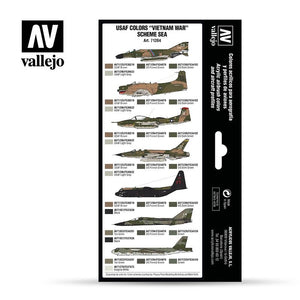 Vallejo 71204 Air War Color Series - USAF colors “Vietnam War” Scheme SEA (South East Asia) – image 2