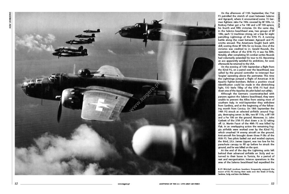 Kagero 12011 Lightnings of the US 12th Army Air Force EN – Bild 2