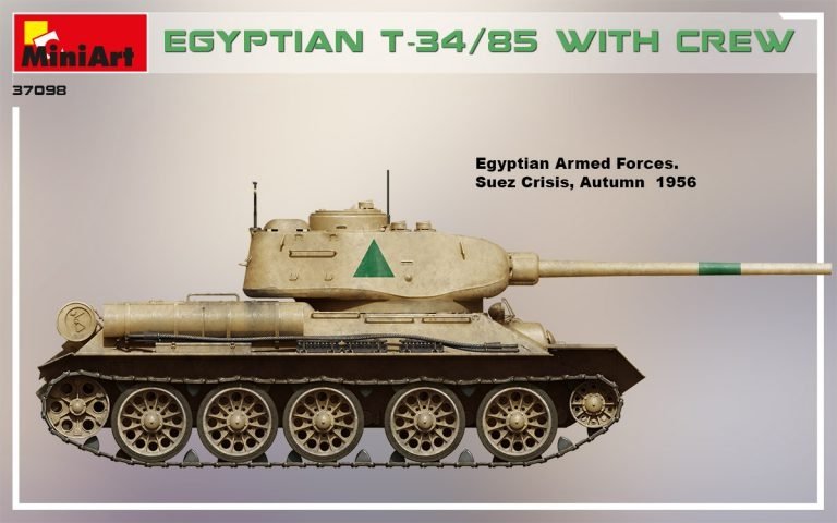 MiniArt 37098 Egyptian T-34/85 1/35 – immagine 3