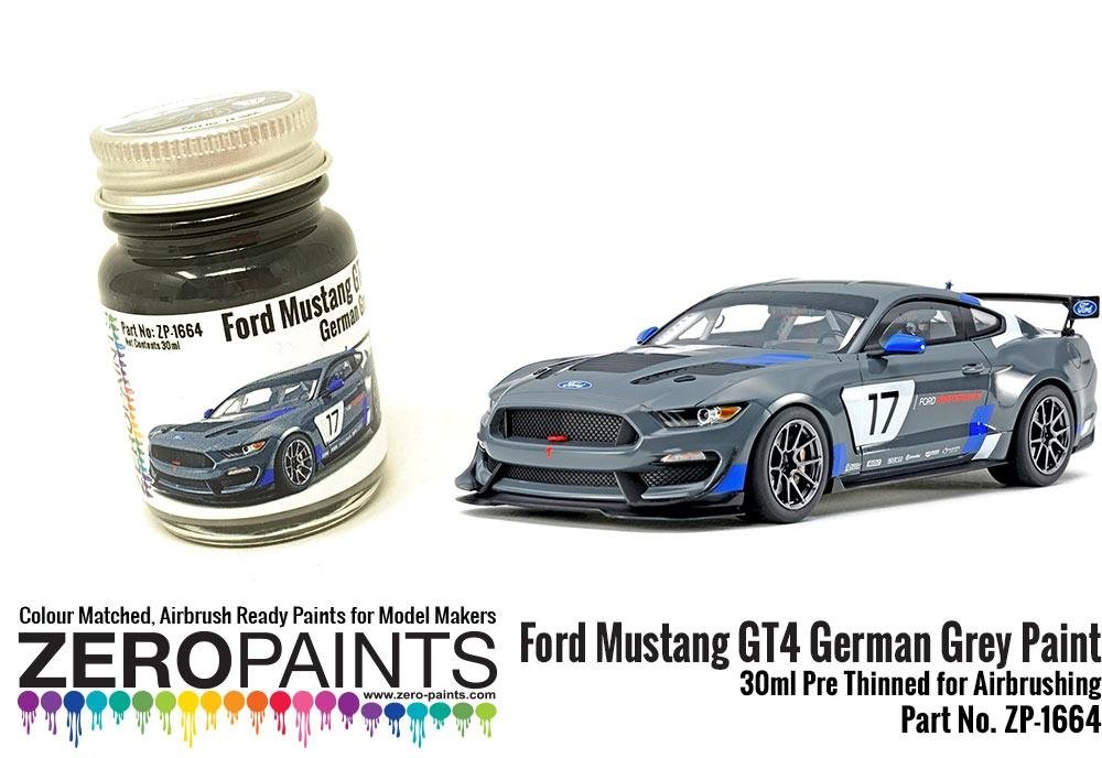 Zero Paints 1664 Ford Mustang GT4 German Gray 30 ml
