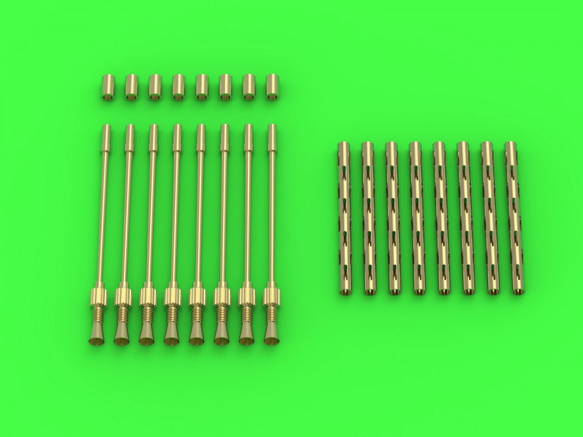 Master AM-32-113 Avro Lancaster - Browning .303cal machine gun set (8 pcs.) (for HK Models) 1/32