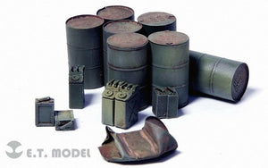 ET Model ETJ72-012 WWII Allied Oil Drum – image 3
