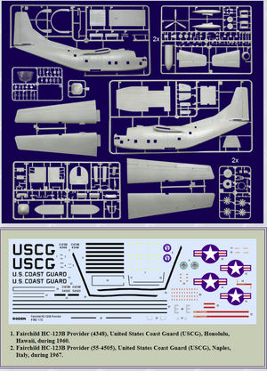 Roden 062 Fairchild HC-123B Provider 1/72 – image 3