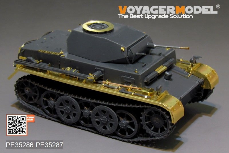 Voyager Model PE35286 WWII German Pz.Kpfw.II Ausf.G(B ver include Gun barrel) for 5M 3500 1/35 – Bild 3