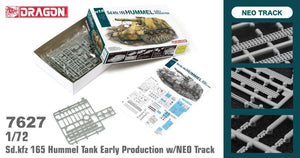 Dragon 7627 Sd.Kfz. 165 Hummel Tank Early Production w/NEO Track 1/72 – immagine 2