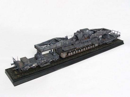 Trumpeter 00209 Morser Karl-Gerat 040/041 on railway transport carrier 1/35 – obrázek 4