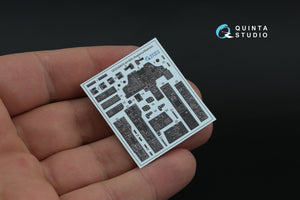 Quinta Studio QD48572 AH-64A 3D-Printed &amp;amp; colored Interior on decal paper (Academy/Modelist) 1/48 – obrázek 5