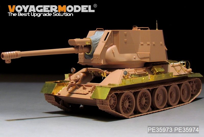 Voyager Model PE35973 Egyptain T-34/122 SPG Basic For RFM 5013 1/35 – image 3