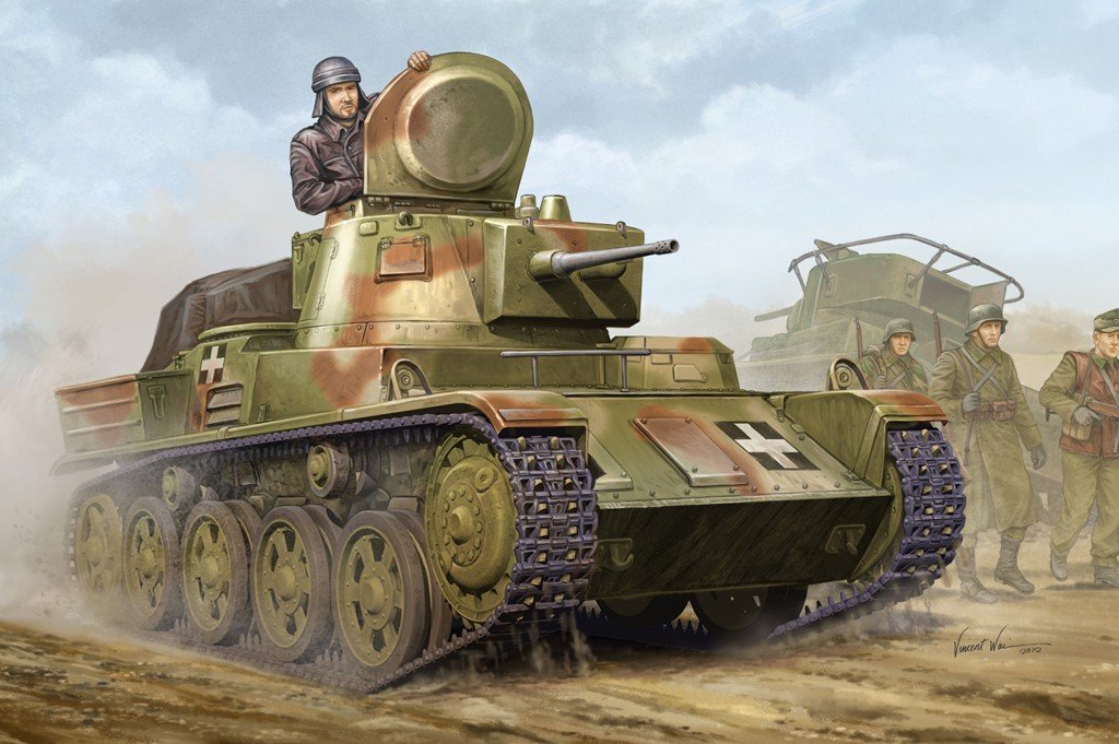 Hobby Boss 82478 Hungarian Light Tank 38M Toldi II(B40) 1/35