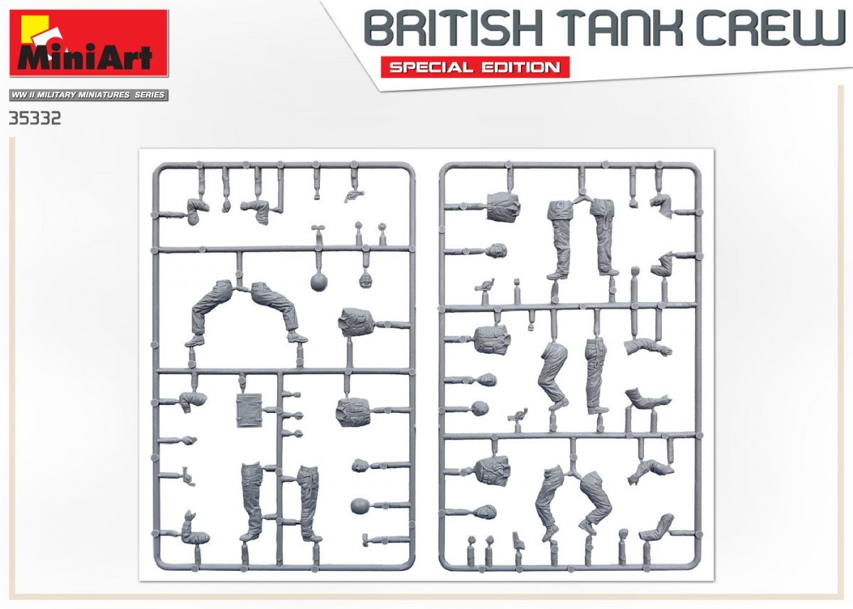 Miniart 35332 BRITISH TANK CREW. SPECIAL EDITION 1/35 – image 4
