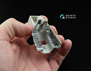 Quinta Studio QD32003 F-16C 3D-Printed &amp;amp; colored Interior on decal paper (for Tamiya kit) 1/32 – immagine 10