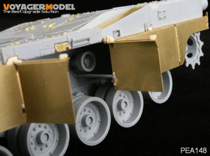 Voyager Model PEA148 Modern US Army M1A1&amp;amp;M1A2 side skirts (For DRAGON 3535/3536) 1/35 – image 3