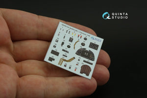 Quinta Studio QD48134 Spitfire Mk.I 3D-Printed &amp;amp; colored Interior on decal paper (Tamiya) 1/48 – image 4