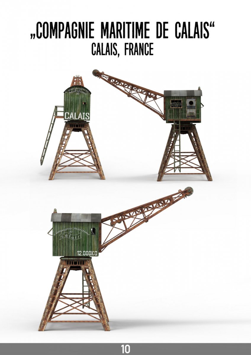 RT-Diorama 35311 12to. Harbor Crane 1/35 – zdjęcie 11
