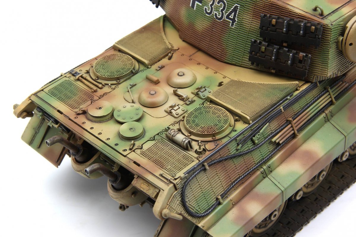 Meng Model TS-031 German Heavy Tank Sd.Kfz.182 King Tiger (Henschel Turret) 1/35 – zdjęcie 6