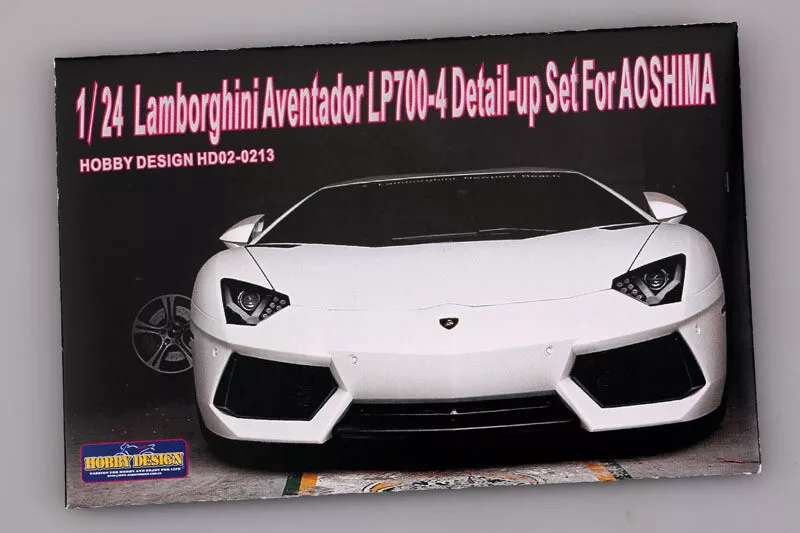 Hobby Design HD02-0213 Lamborghini Aventador LP700-4 Detail-Up Set for Aoshima 1/24 – immagine 2