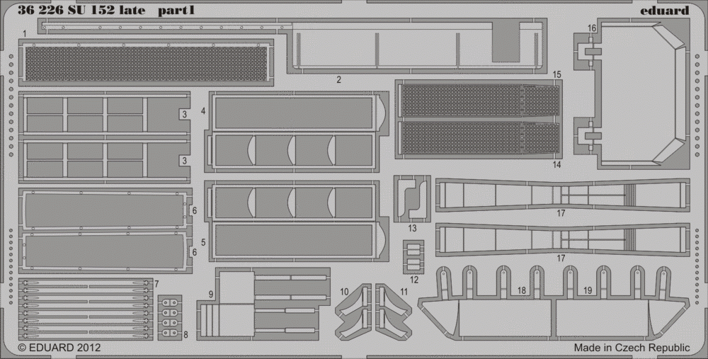 Eduard 36226 SU 152 fin 1/35 Trumpeter – image 2