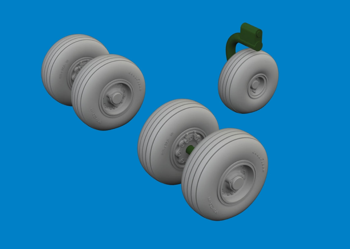 Eduard 6481138 Jaguar GR.1 / GR.1A wheels AIRFIX 1/48