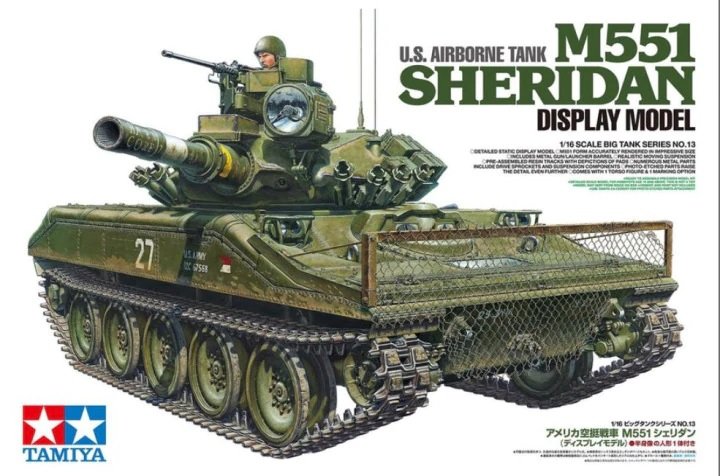 Tamiya 36213 M551 Sheridan Display Only Kit 1/16