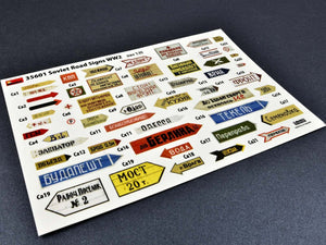 MiniArt 35601 SOVIET ROAD SIGNS WW2 1/35 – image 3