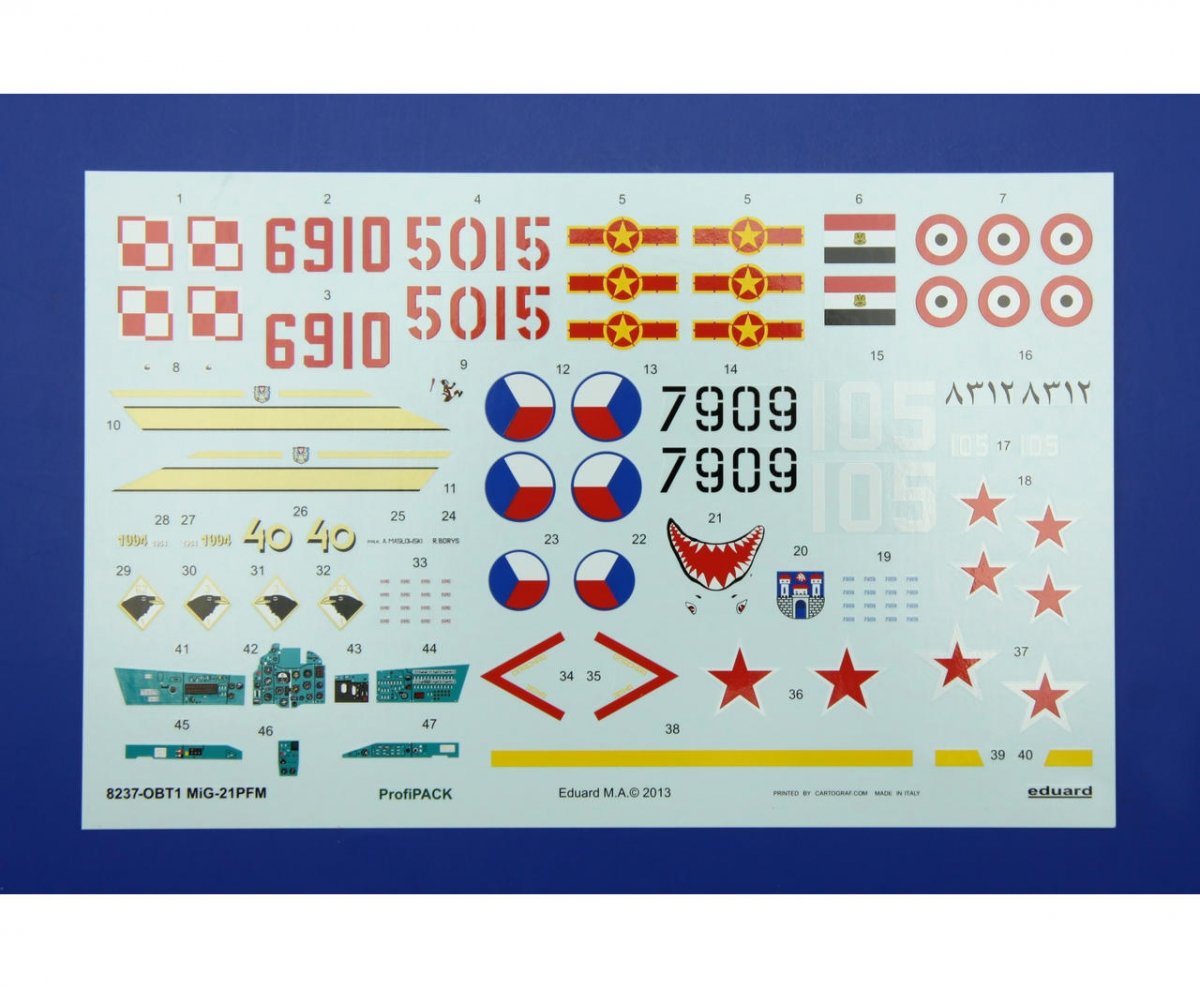 Eduard 8237 MiG-21PFM 1/48 – Bild 12