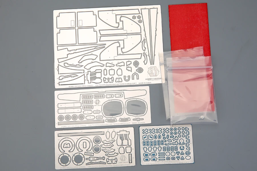 Hobby Design HD02-0394 Toyota Gazoo Racing TS050 Hybrid - Detail-Up Set For Tamiya 24349 1/24 – image 2