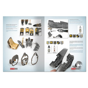 AMMO by Mig Jimenez 6536 SOLUTION BOOK 34 - BLACK EDITION - How to Paint Late WWII RAF Aircraft (Multilingual)