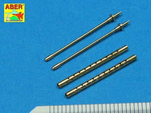 Aber A32017 Jeu de 2 canons standard de calibre .50 (12,7 mm) pour mitrailleuses d&amp;#39;avion américaines Browning M2 (1/32) – image 2
