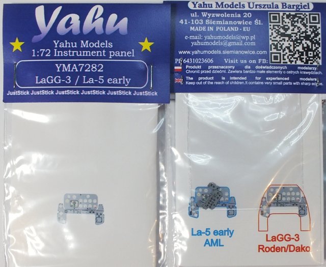 Yahu YMA7282 LaGG-3 &amp; La-5 précoce (Roden / AML) 1/72 