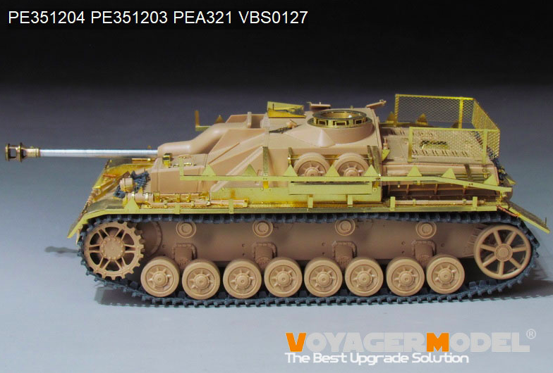 Voyager Model PE351203 Garde-boues pour StuG.IV allemand de la Seconde Guerre mondiale (pour RFM 5060) 1/35 – image 3